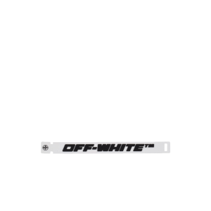 Off-White Off-White White Rubber 2.0 Industrial Braclet (SS21) (OMOA015E20MAT0010110)