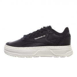 Кеды Reebok Club C Double Geo (H69142) черного цвета