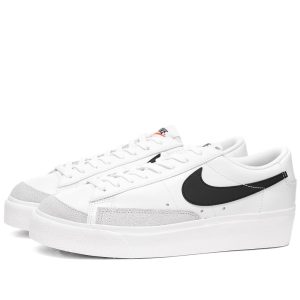Nike Blazer Low Platform W (DJ0292-101) белого цвета