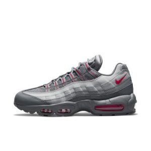 Nike Air Max 95 Essential Smoke Grey University (DM9104-002) красного цвета