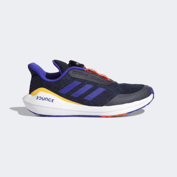 Кроссовки adidas Eq21 Run Boa K (FZ5420) синего цвета