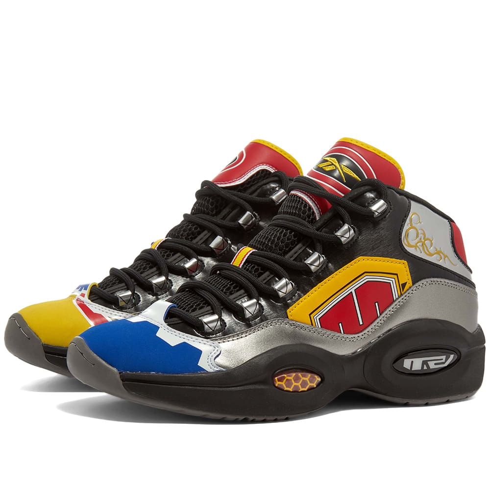 reebok question mid power rangers