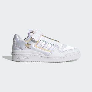 adidas Originals Forum Plus (H05123) белого цвета