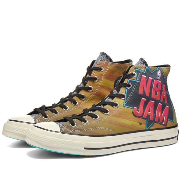 Converse Men's Chuck Taylor 70 Hi-Top NBA Jam (171692C) красного цвета