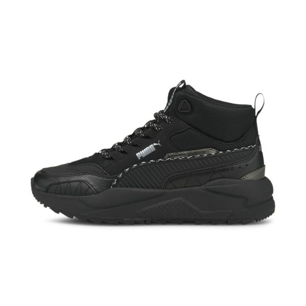 Puma   XRay 2 Square Mid Winterised Youth Trainers (382653-02)