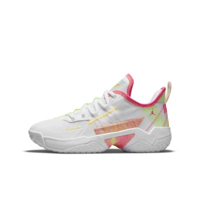 Женские баскетбольные кроссовки Jordan One Take II (GS) (CZ0840-163)  оригинал - купить по цене 4760 руб в интернет-магазине Streetball