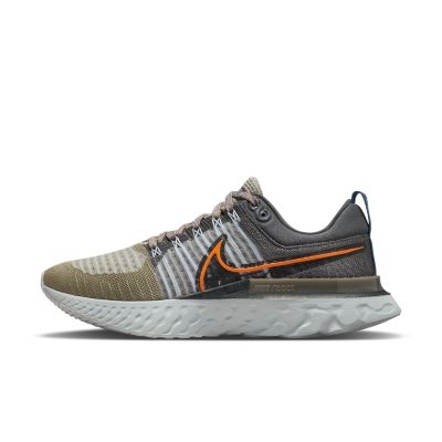 nike react infinity run flyknit copper