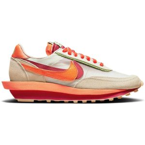 Nike LDWaffle x CLOT x Sacai Net Orange Blaze (DH1347-100)