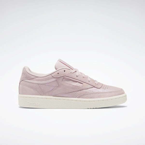 Кеды Reebok Club C 85 (G57644) розового цвета