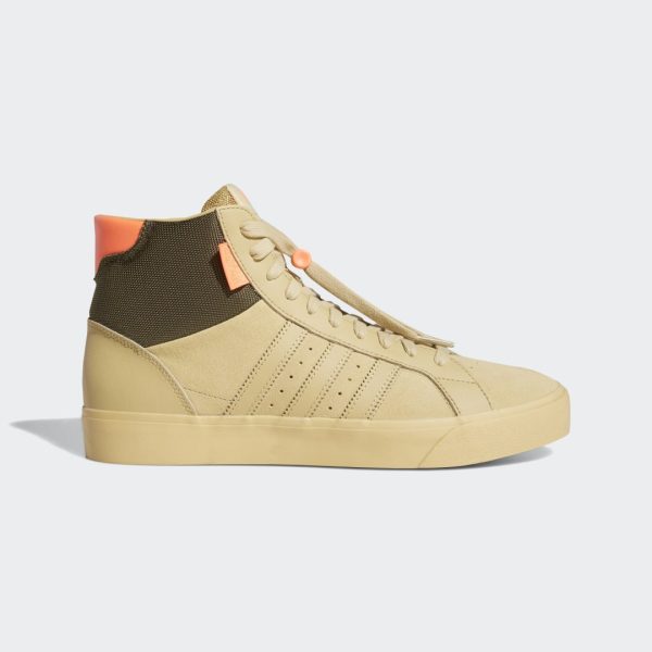 adidas Originals Basket Profi (GZ8556) бежевого цвета