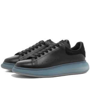 Alexander McQueen Crystal Wedge Sole Sneaker (667828WIAFA-1434)