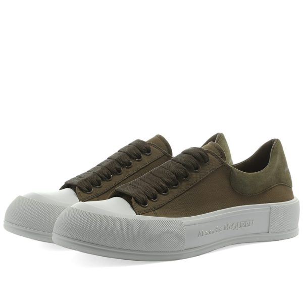 Alexander McQueen Canvas Plimsole (654594W4PQ1-3227)