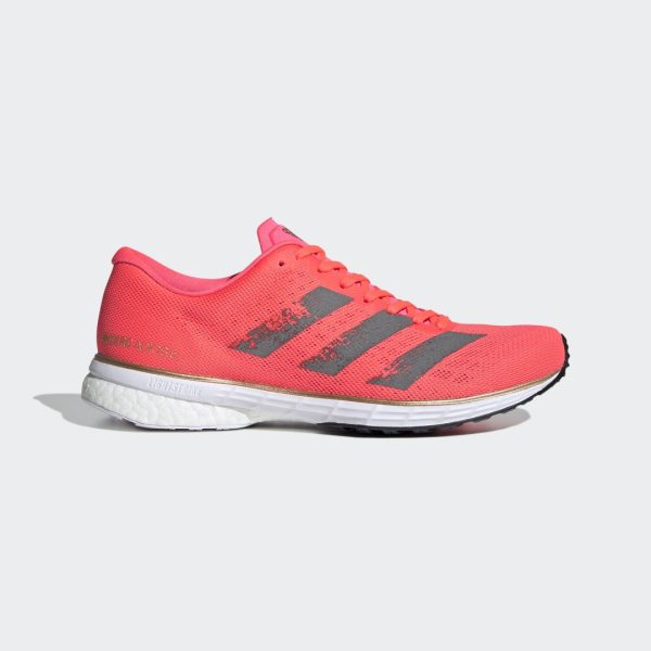 Кроссовки adidas Adizero Adios 5 W (EG4669) кораллового цвета