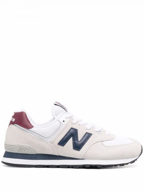 New Balance Men's ML574HX2 (ML574HX2) белого цвета