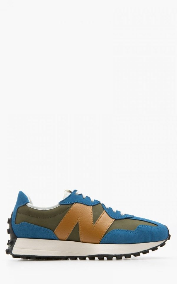 New Balance MS327 LE1 Oxygen Blue/Green (MS327LE1-Oxygen-Blue-Black)