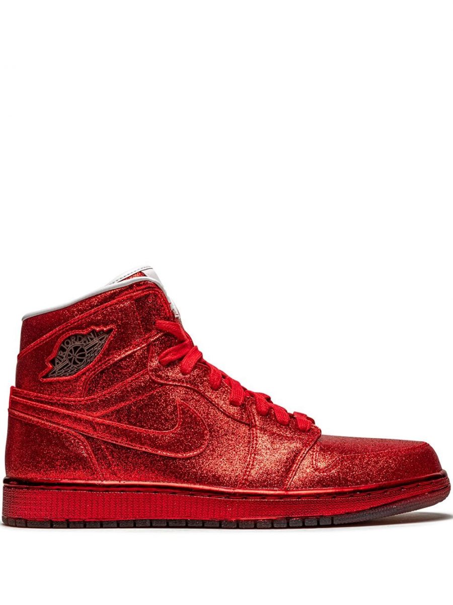 jordan 1 retro legends of summer red glitter