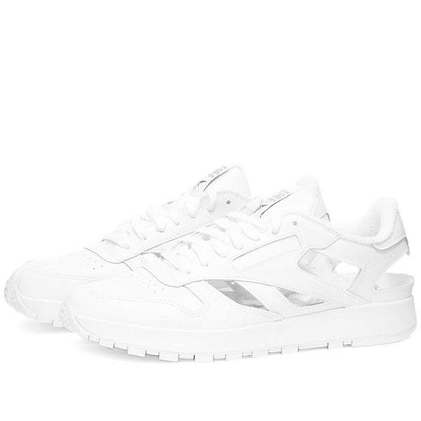 Reebok Men's Maison Margiela x Cut Out Classic (S57WS0429-T1003) белого цвета