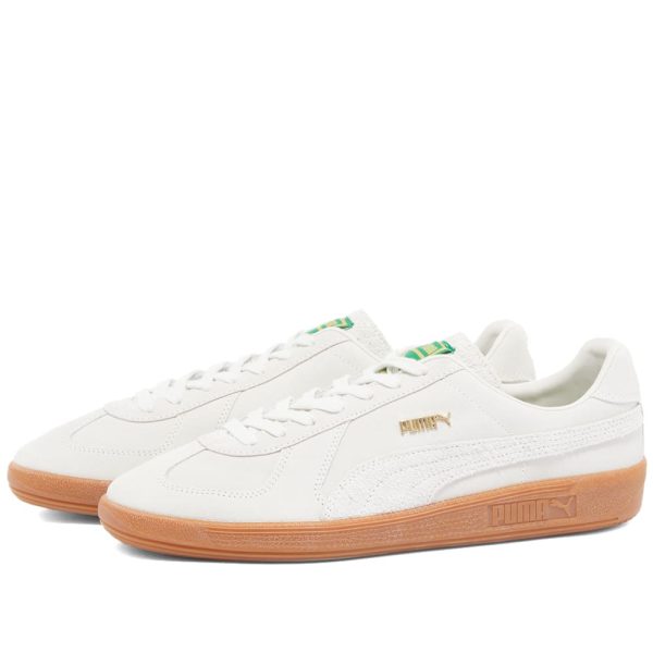 Puma Men's Army Trainer Premium (381228-01) белого цвета