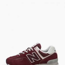 Кроссовки New Balance 574 (WL574EVM) бордового цвета