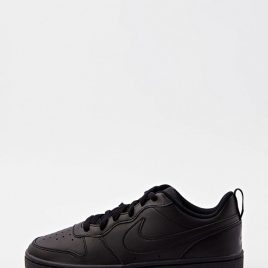 Кеды Nike Nike Court Borough Low 2 Gs (BQ5448) черного цвета