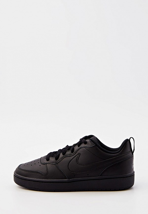 Кеды Nike Nike Court Borough Low 2 Gs (BQ5448) черного цвета