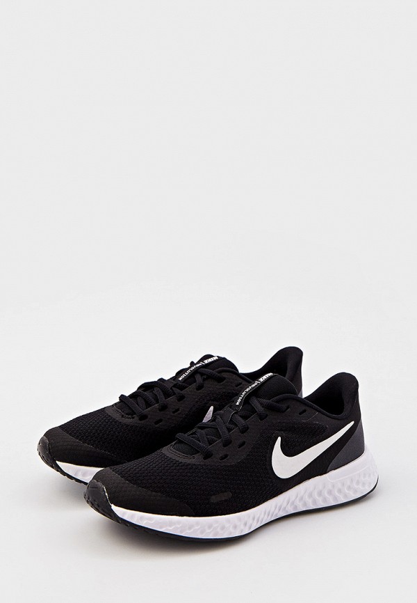 Кроссовки Nike Nike Revolution 5 Gs (BQ5671) черного цвета
