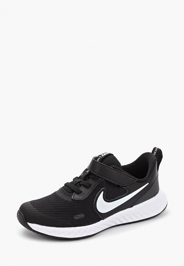 Кроссовки Nike Revolution 5 Little Kids Shoe (BQ5672) черного цвета