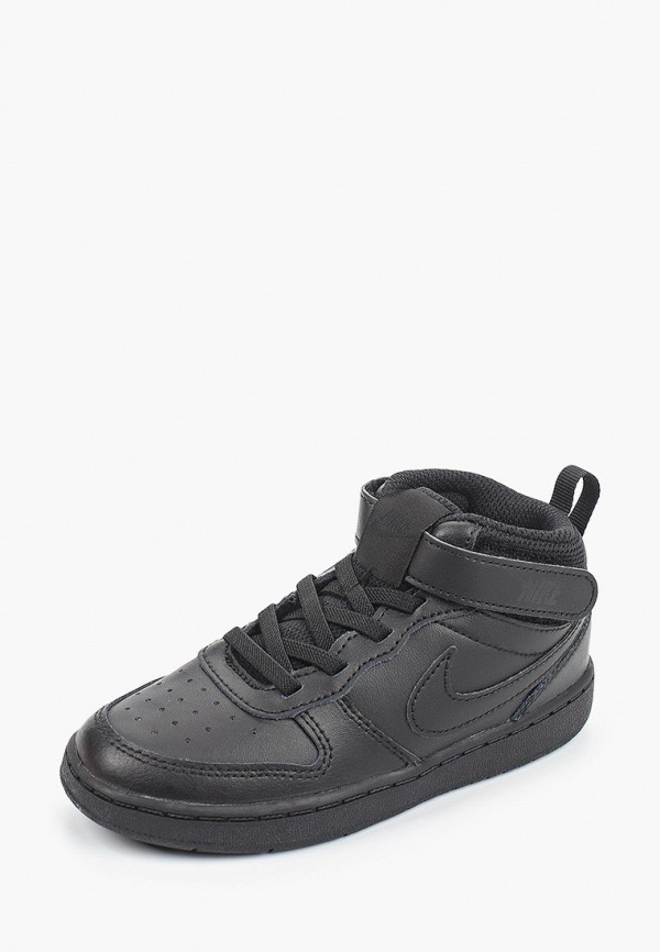 Кеды Nike Court Borough Mid 2 Tdv (CD7784) черного цвета