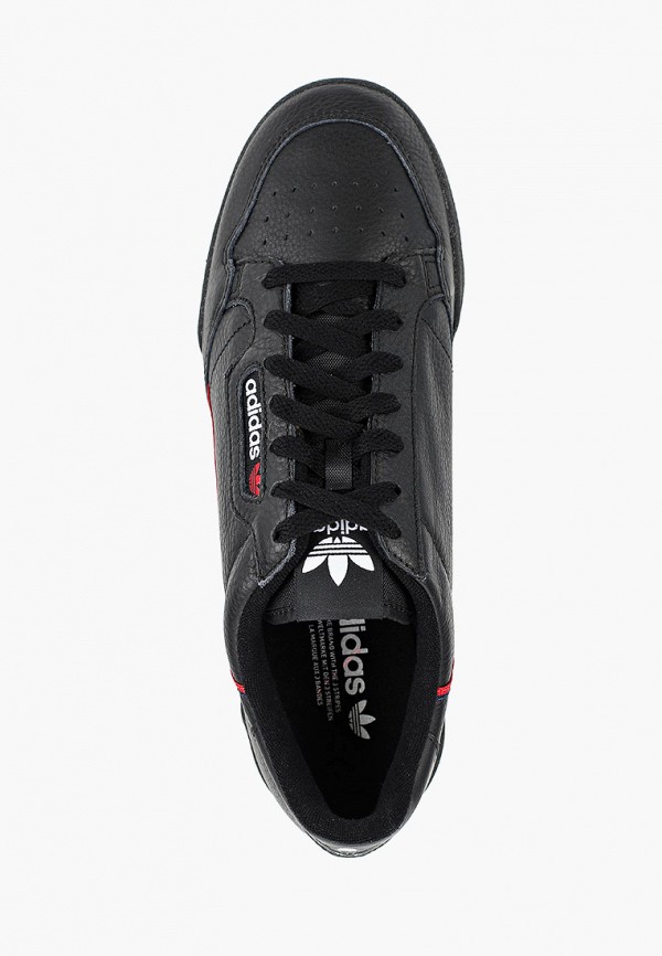 Кеды adidas Originals Continental 80 (G27707) черного цвета