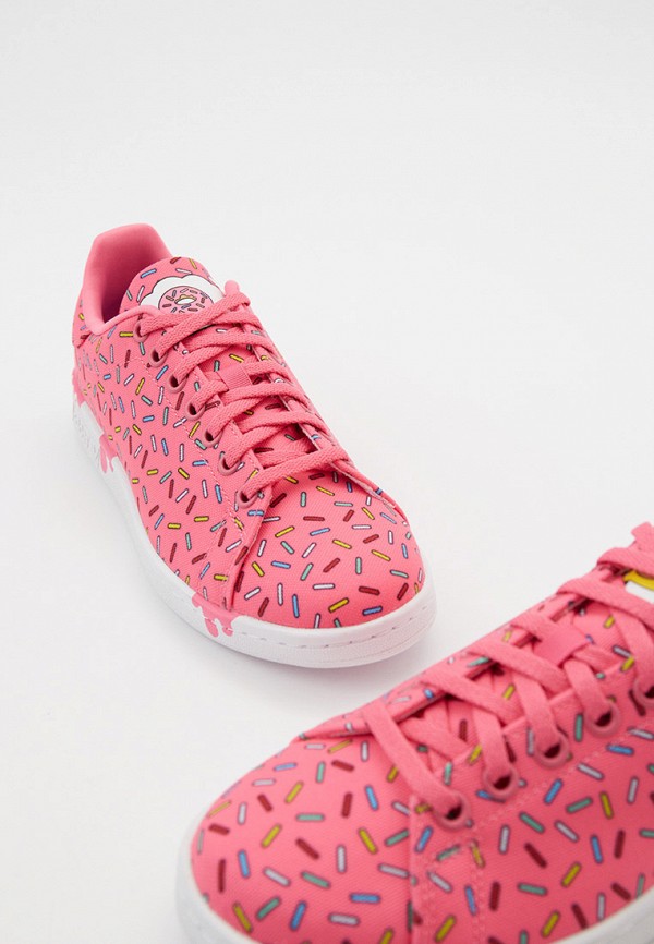 Кеды adidas Originals Stan Smith J (GV7950) розового цвета