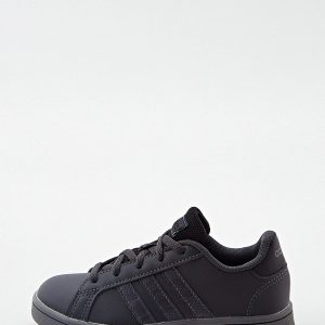 Кеды adidas Grand Court K (GW6231) черного цвета