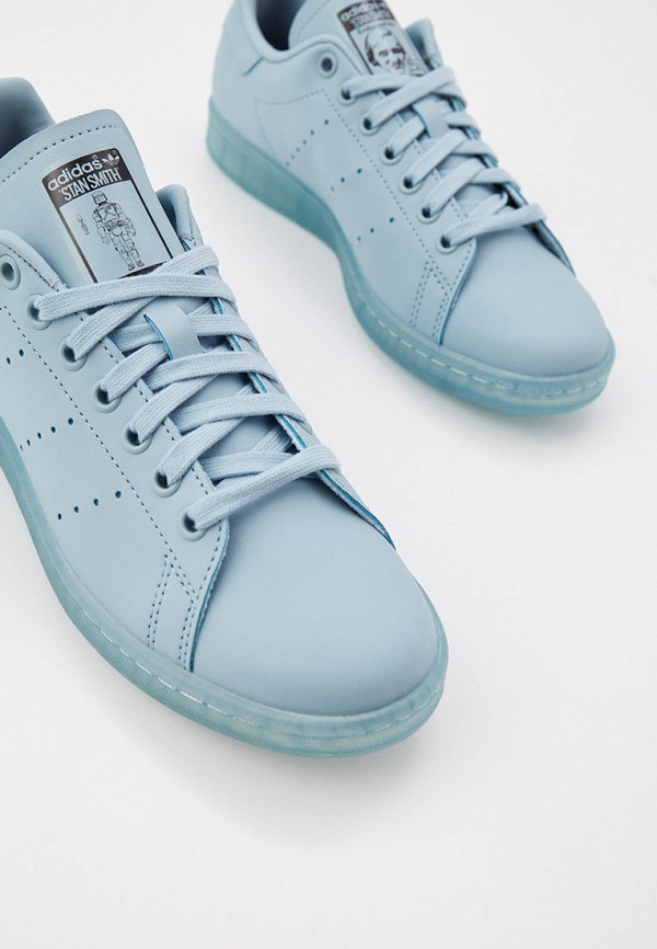 Кеды adidas Originals Tan Smith Boba Fett (GX6777) голубого цвета