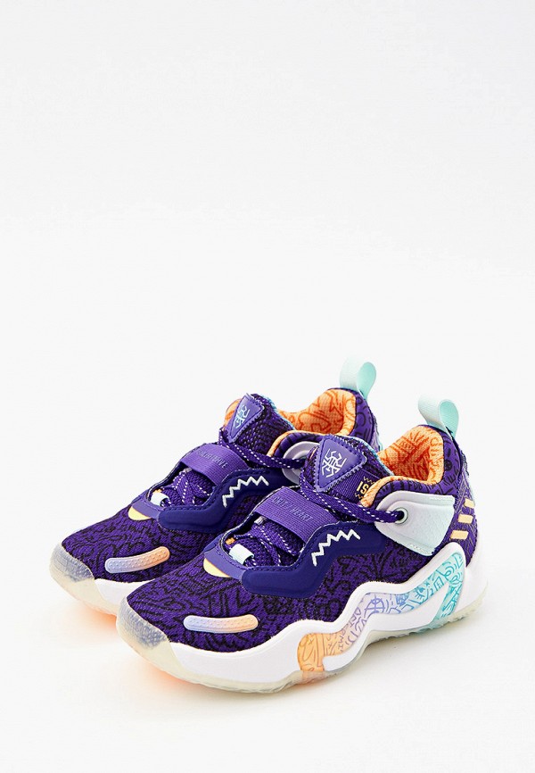 Кроссовки adidas Don Issue 3 C (GZ5499) фиолетового цвета