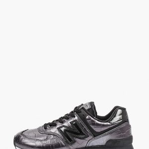 Кроссовки New Balance 574 (WL574PW2) серого цвета