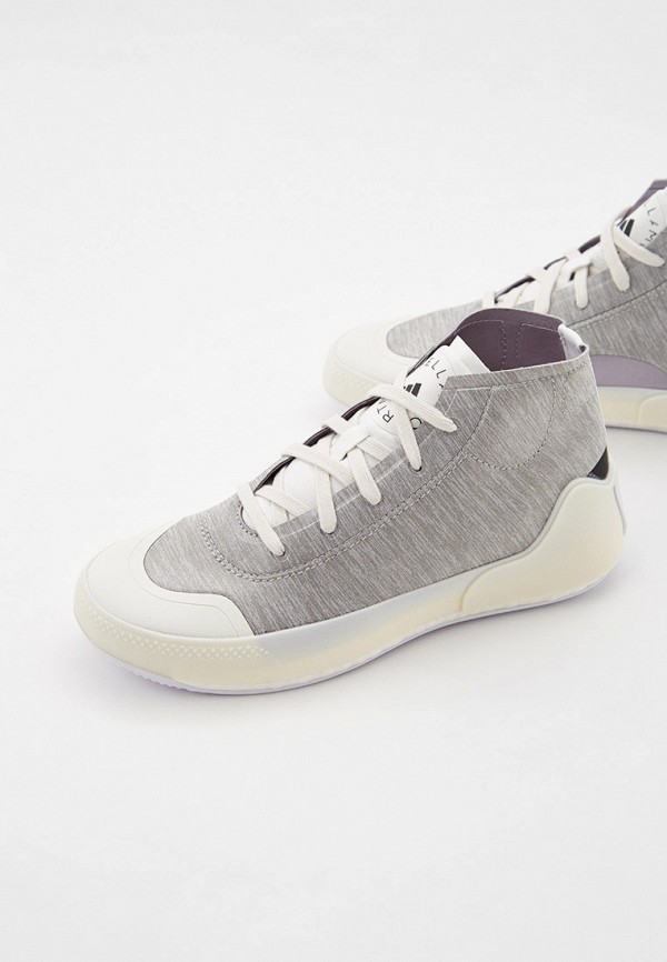 Кеды adidas by Stella McCartney Treino Mid (GY0460) серого цвета