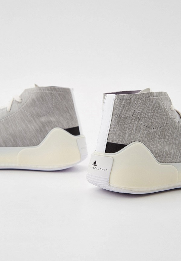 Кеды adidas by Stella McCartney Treino Mid (GY0460) серого цвета