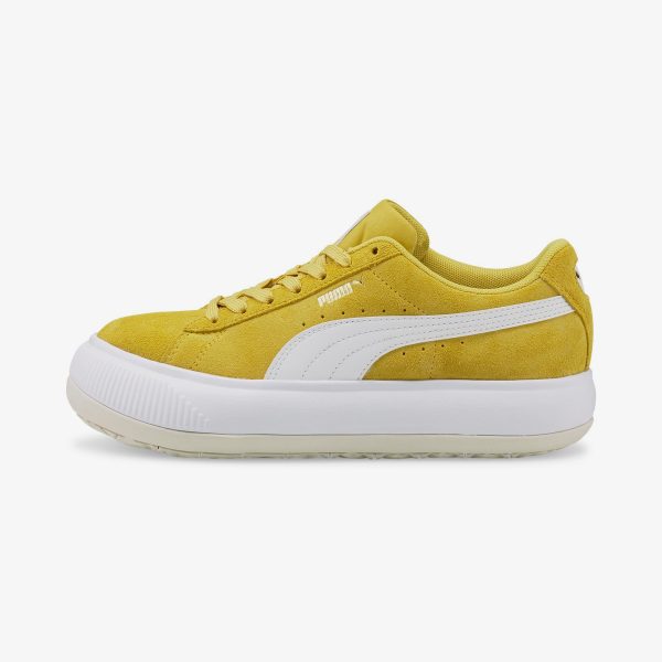 PUMA Suede Mayu (38068611)  желтого цвета
