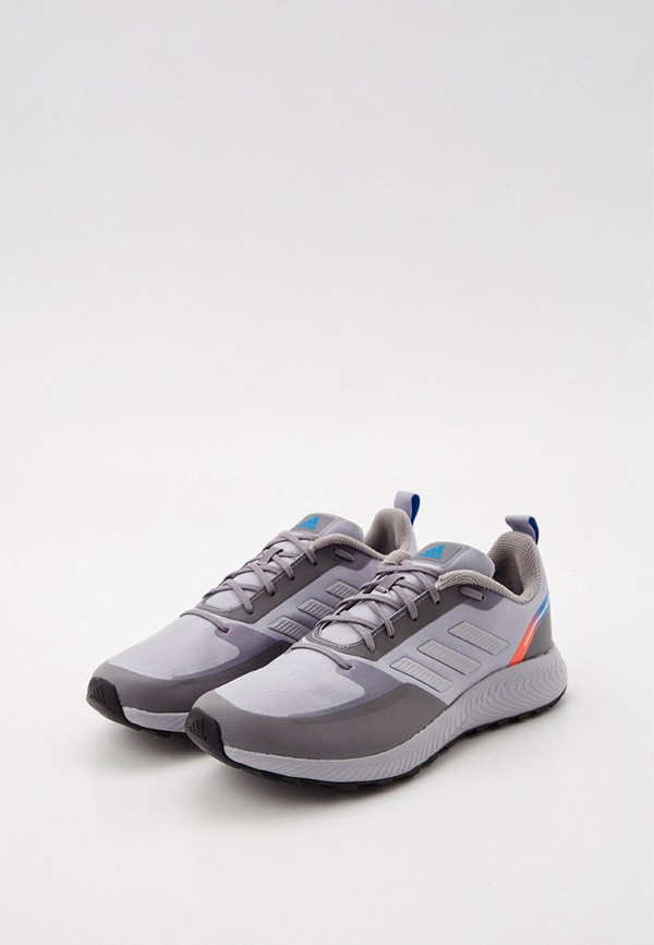 Кроссовки adidas Runfalcon 20 Tr (GX8257) серого цвета