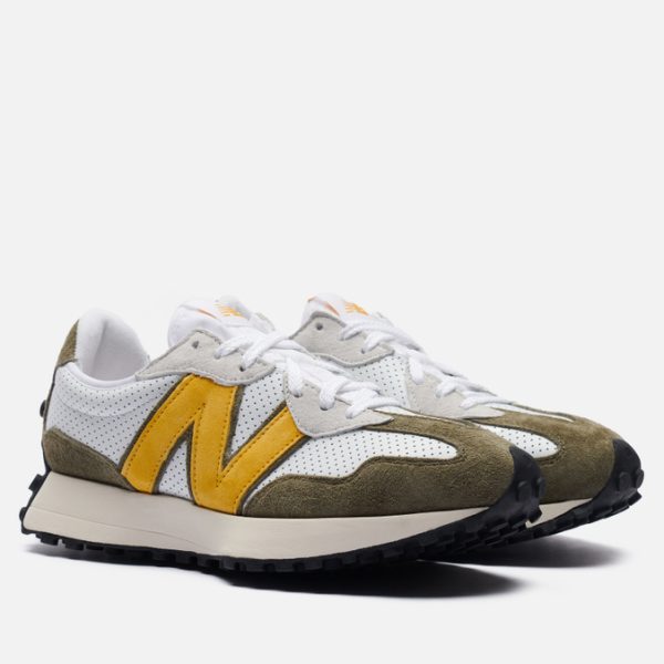 New Balance Men's MS327PO (MS327PO) белого цвета