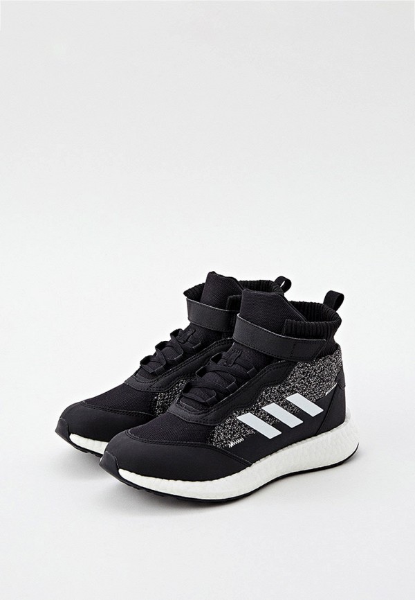 Кроссовки adidas Rapidalux Btw El K (FZ2505) черного цвета