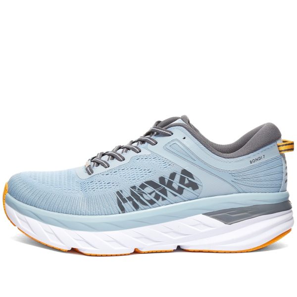 Hoka One One Men's M Bondi 7 (1110518-BFCS) голубого цвета