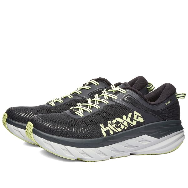 Hoka One One Men's M Bondi 7 (1110518-BGBT) голубого цвета