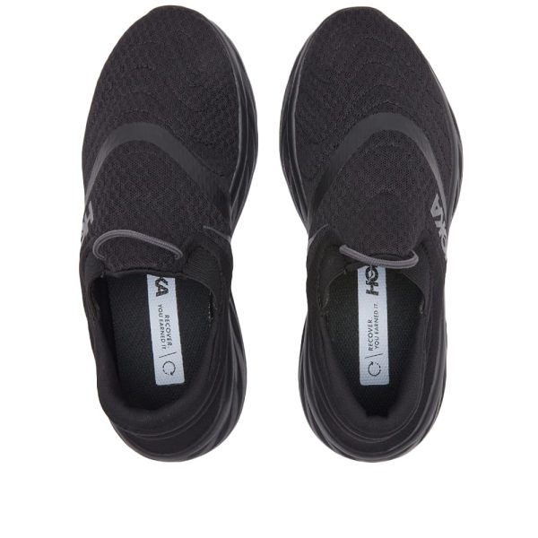 Hoka One One Men's Ora Recovery Shoe (1119397-BBLC) черного цвета