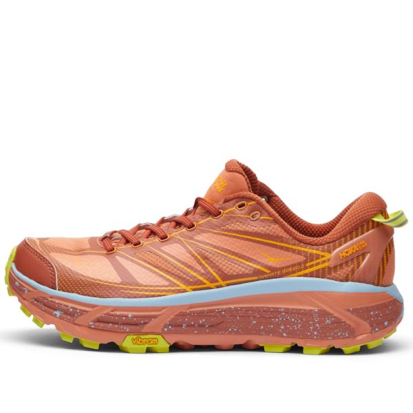 Hoka One One Men's U Mafate Speed 2 (1126851-BCRYW) желтого цвета