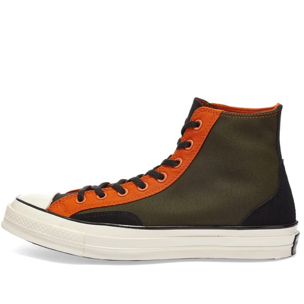 Converse Men's Chuck Taylor 70 Hi-Top Court Fusion (171685C) хаки цвета