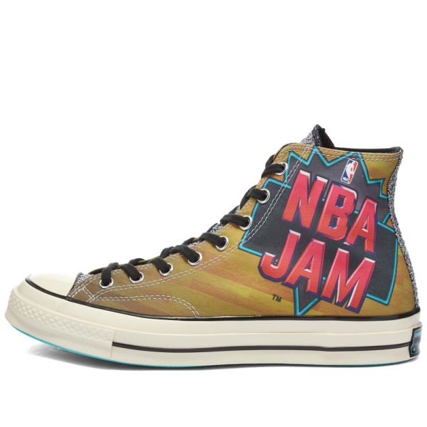 Converse Men's Chuck Taylor 70 Hi-Top NBA Jam (171692C) красного цвета