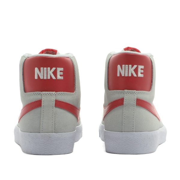 Nike SB Men's Zoom Blazer Mid PRM (864349-108) белого цвета