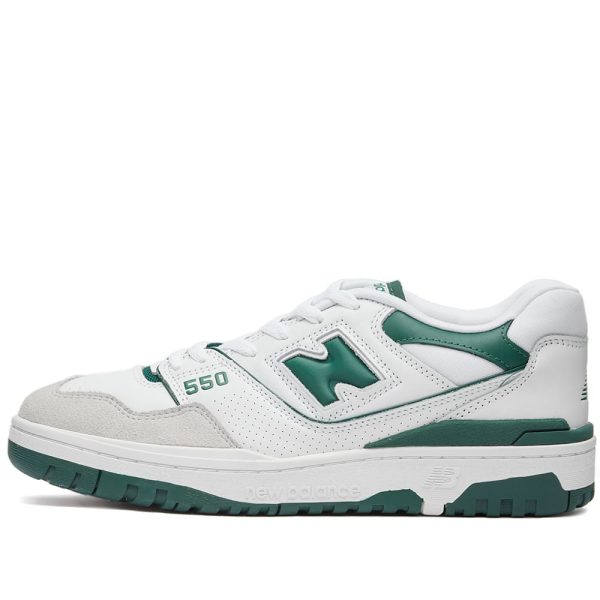 New Balance Men's BB550WT1 (BB550WT1) белого цвета