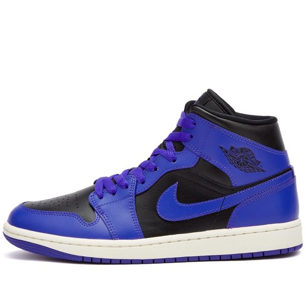 Air Jordan Men's 1 Mid W (BQ6472-051) черного цвета