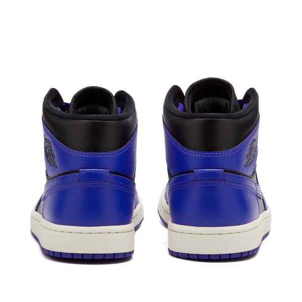 Air Jordan Men's 1 Mid W (BQ6472-051) черного цвета